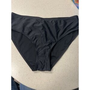 Size XL Black Women's Bikini/Tankini Bottom Liner Intact